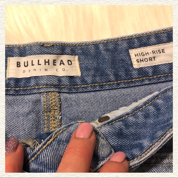 bullhead denim distressed shorts - Picture 3 of 3